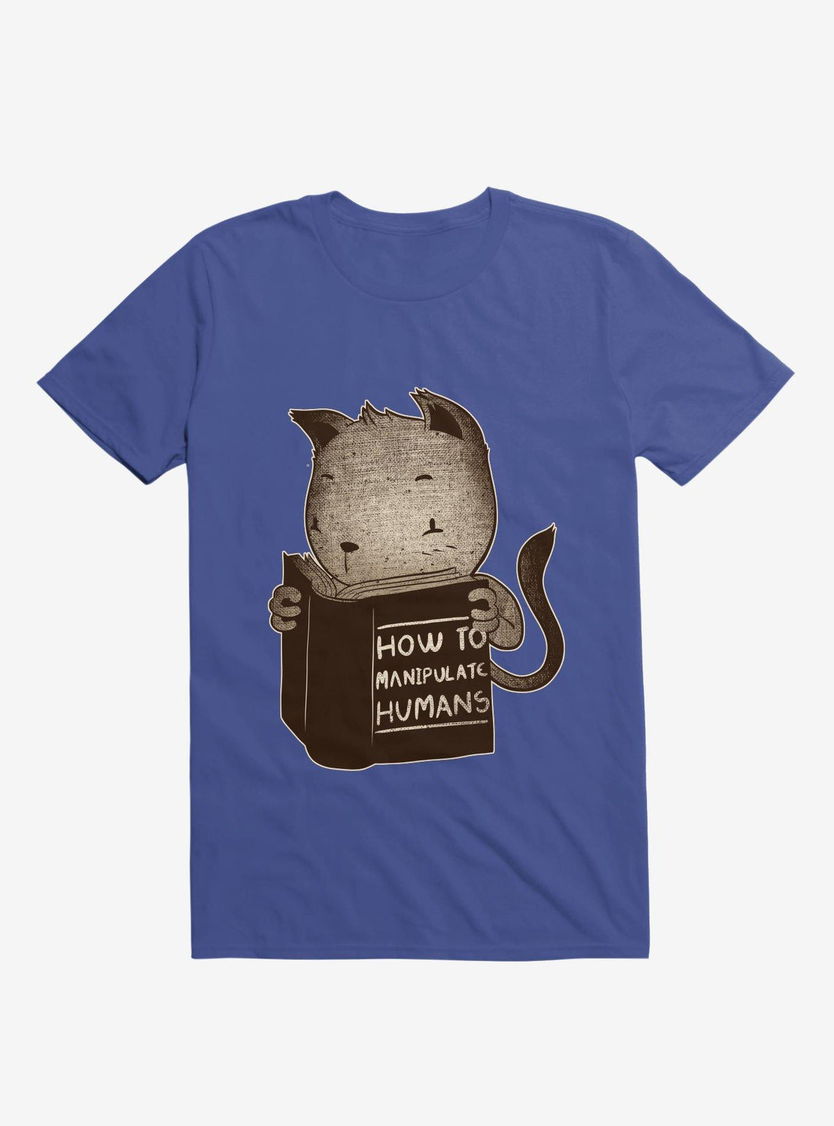 Cat Book How To Manipulate Humans T-Shirt
