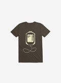 Coffee Transfusion Brown T-Shirt