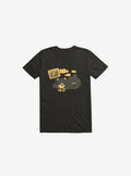 If You Love Me Let Me Sleep Bear Black T-Shirt