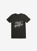 I Need More Space Astronaut Black T-Shirt