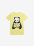 Don't Grow Up It's A Trap Corn Silk Yellow T-Shirt