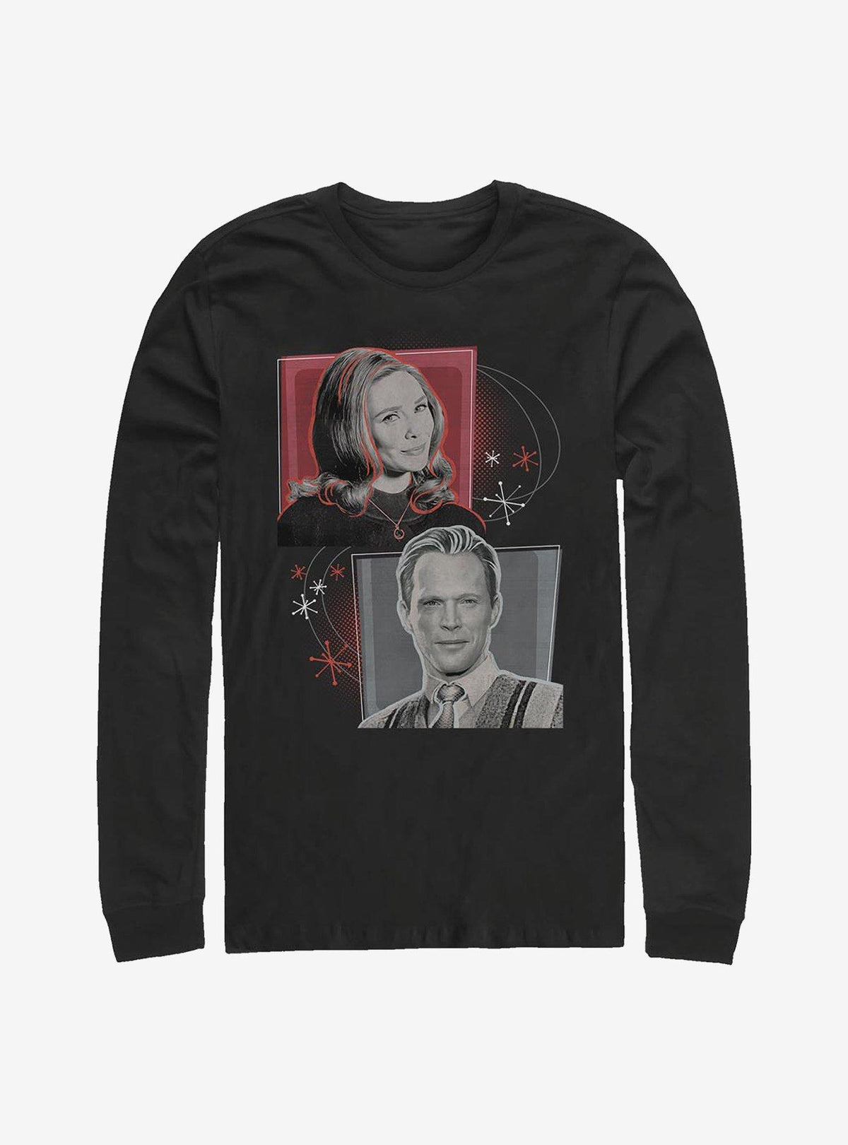 WandaVision Retro Boxups Long-Sleeve T-Shirt