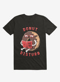 Donut Disturb Black T-Shirt