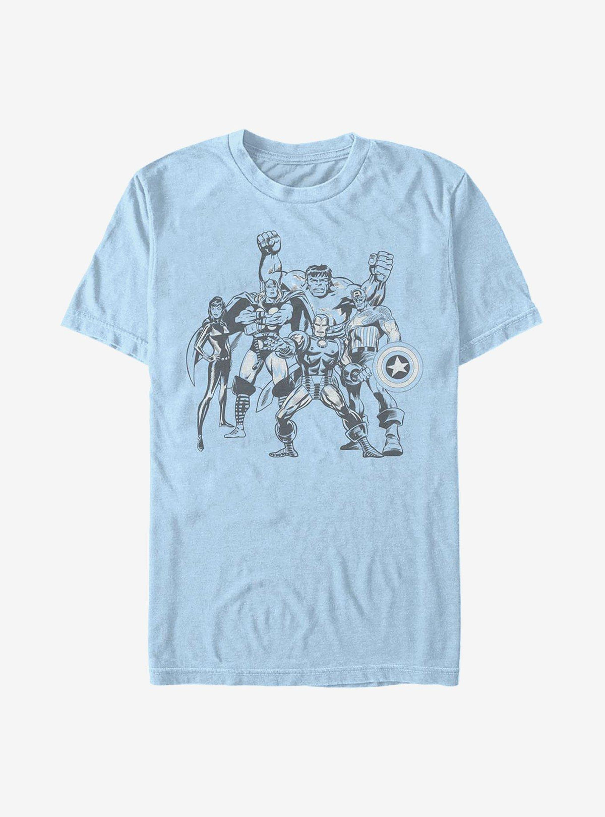 Avengers Retro Group T-Shirt 2