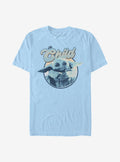 space adventure The Mandalorian Retro Child Frame T-Shirt