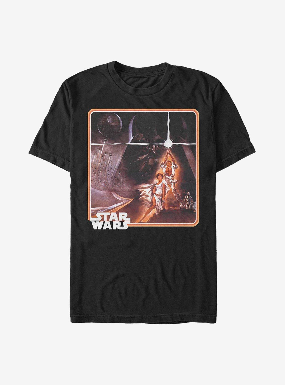 space adventure Episode IV A New Hope Classic Art Poster T-Shirt