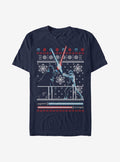 space adventure Ugly Holiday Battle T-Shirt