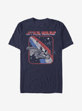 space adventure Retro Falcon T-Shirt 3