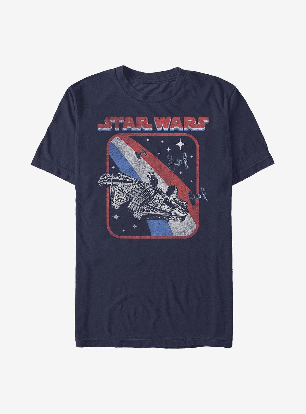 space adventure Retro Falcon T-Shirt 3