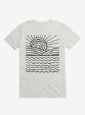 Ocean And Sun Art T-Shirt