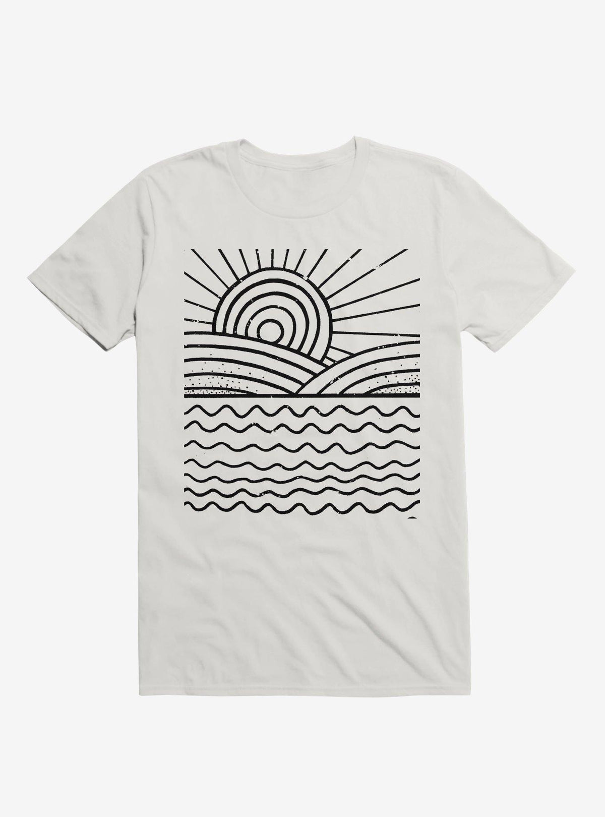 Ocean And Sun Art T-Shirt