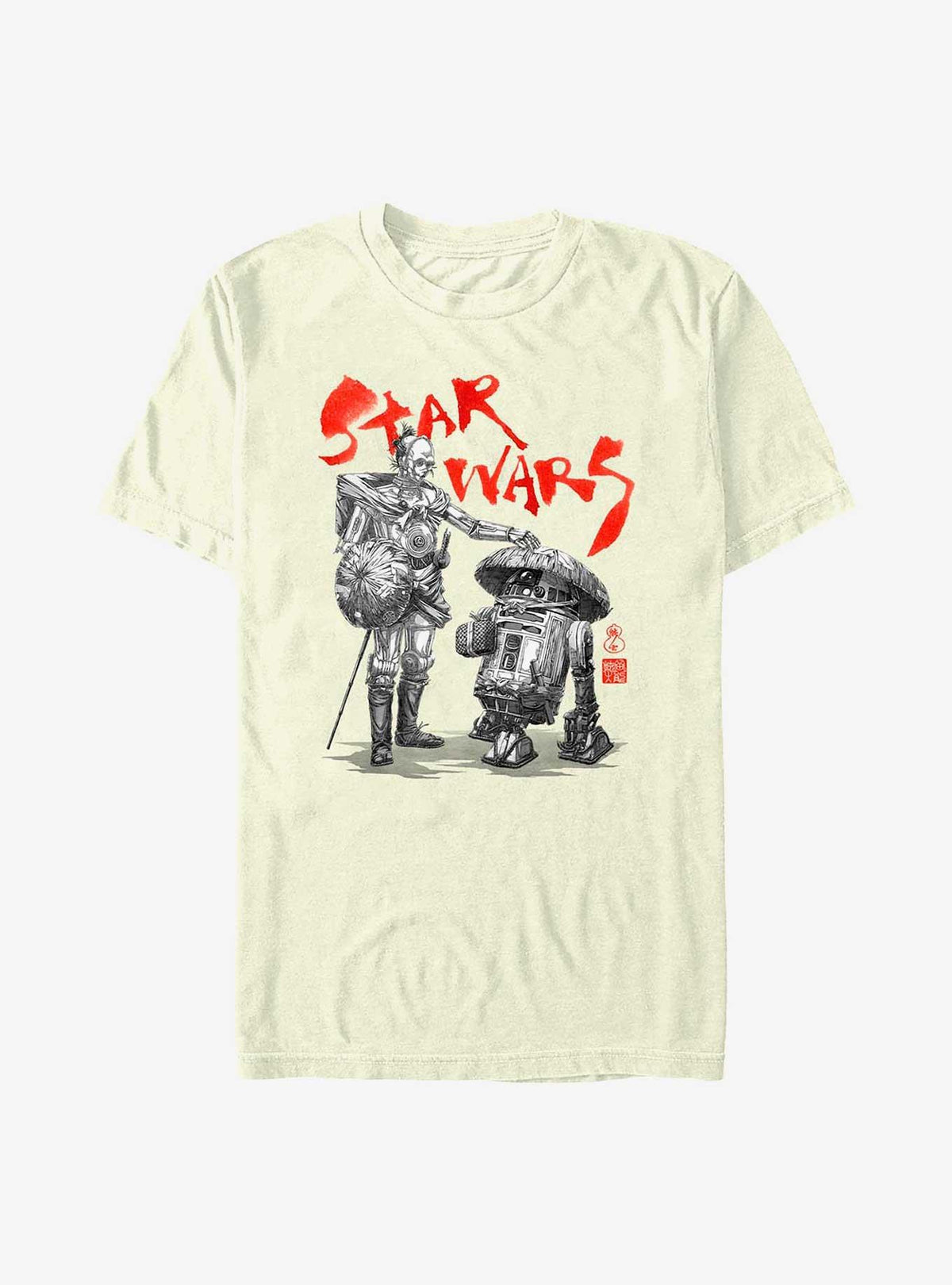 space adventure Visions Anime Droids T-Shirt