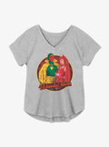 WandaVision Retro Costume Pair Girls Plus Size T-Shirt
