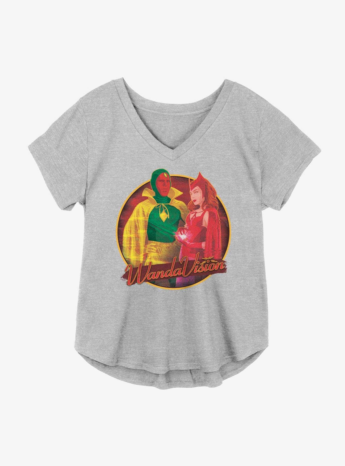WandaVision Retro Costume Pair Girls Plus Size T-Shirt