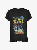 space adventure Rebel Classic Poster Girls T-Shirt