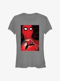 's web hero Spidey Grunge Graphic Girl's T-Shirt