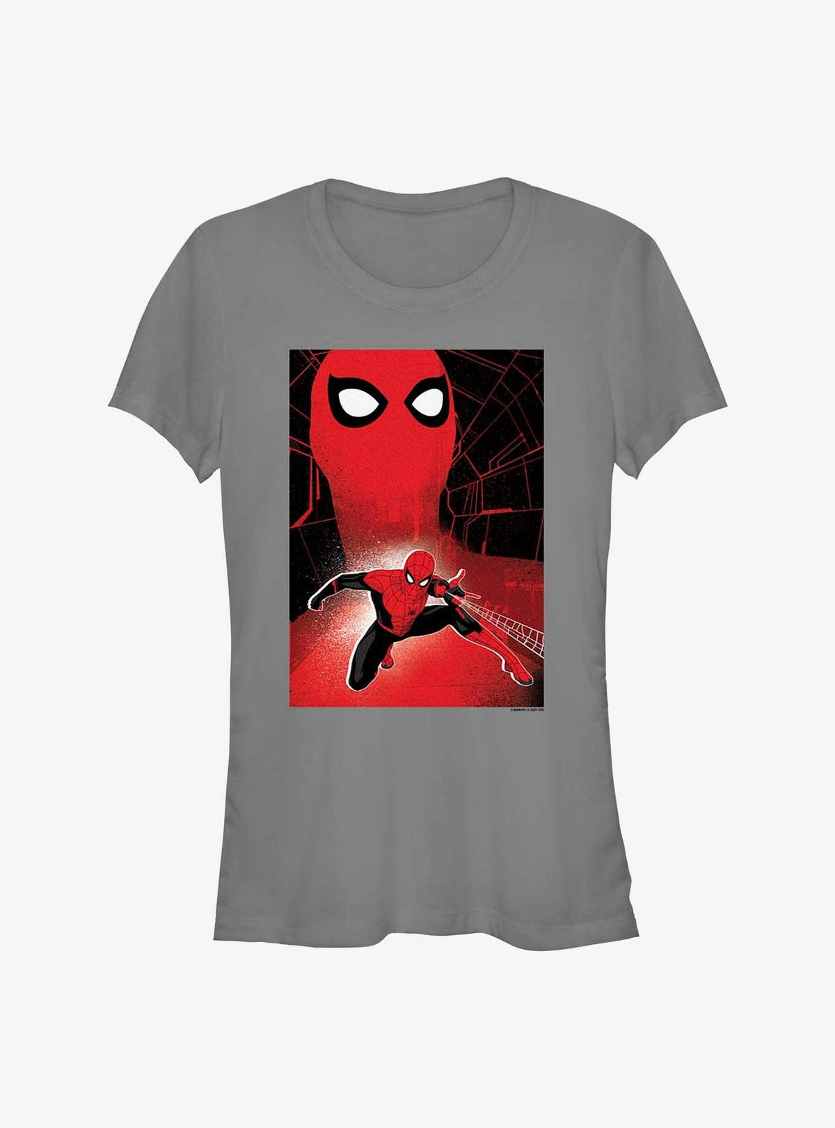 's web hero Spidey Grunge Graphic Girl's T-Shirt