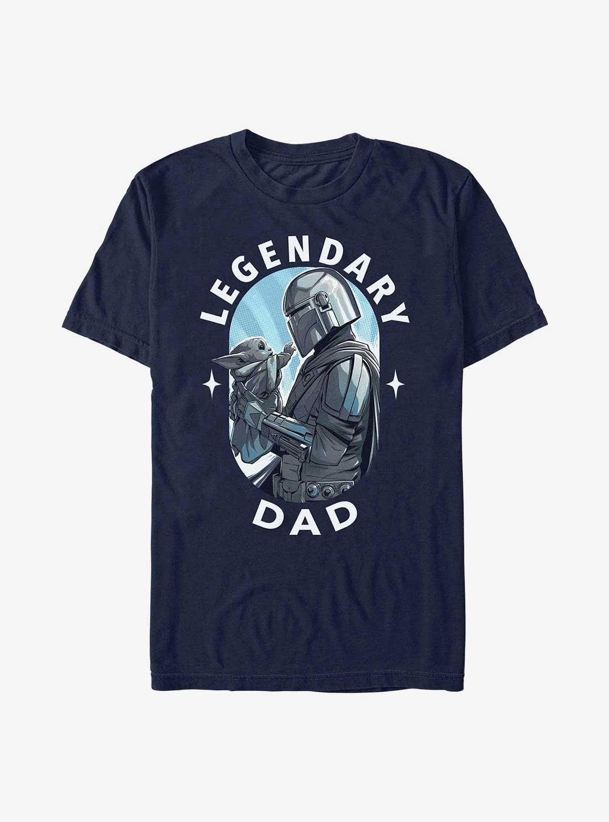space adventure The Mandalorian The Child Legendary Dad Extra Soft T-Shirt