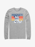 Mickey Mouse Pluto Retro Squad Long-Sleeve T-Shirt