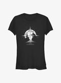 space adventure Obi-Wan Kenobi Explosive Duel Girls T-Shirt