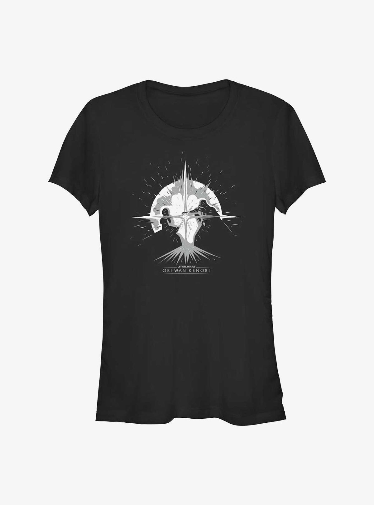 space adventure Obi-Wan Kenobi Explosive Duel Girls T-Shirt