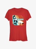 space adventure Obi-Wan Kenobi Geometric Obi-Wan Girls T-Shirt