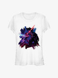 space adventure Obi-Wan Kenobi Painted Duel Girls T-Shirt