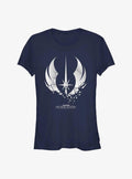 space adventure Obi-Wan Kenobi Shattered Jedi Logo Girls T-Shirt