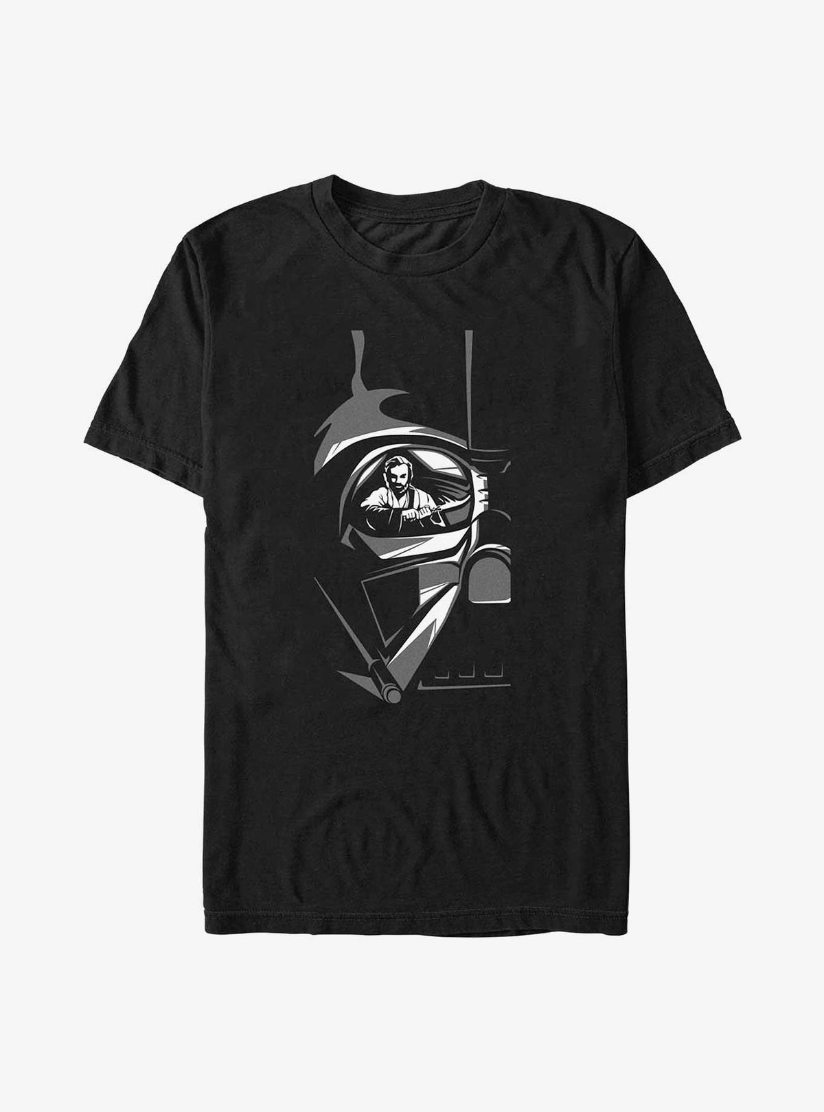 space adventure Obi-Wan Kenobi Vader Reflection T-Shirt