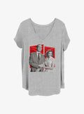 WandaVision Retro Poses Girls T-Shirt Plus Size