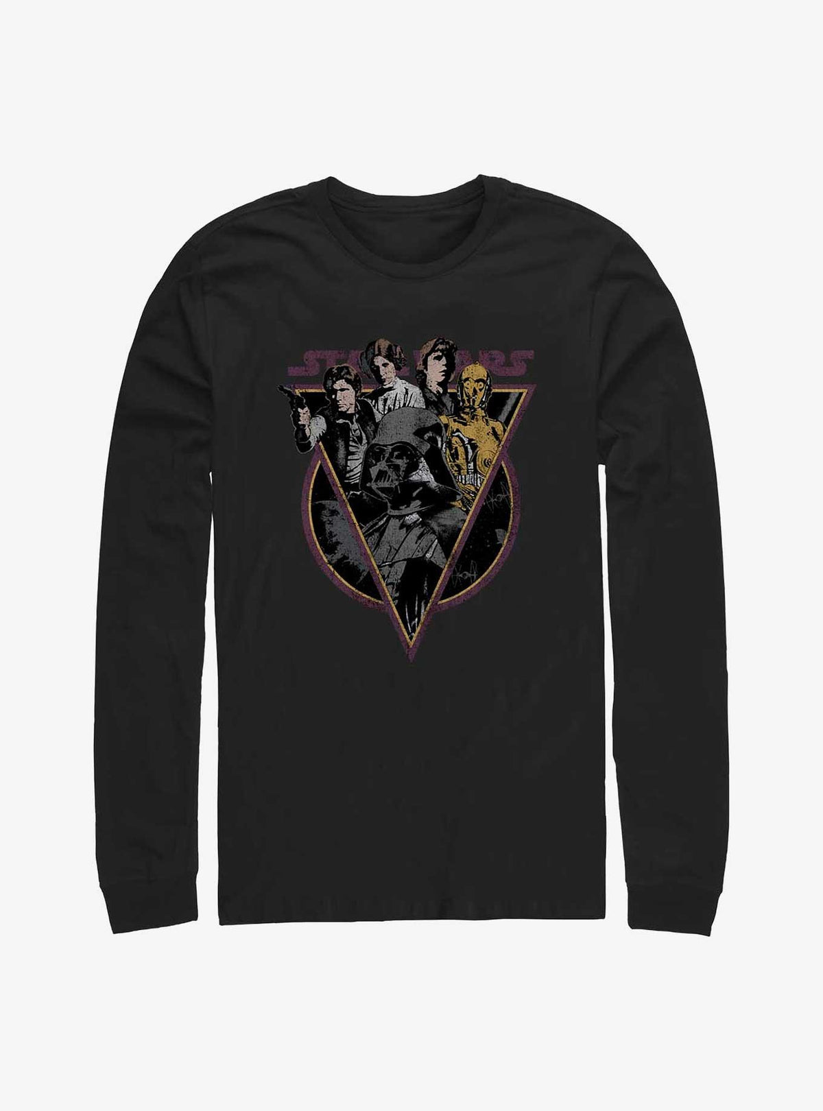 space adventure Retro Comp Long Sleeve T-Shirt