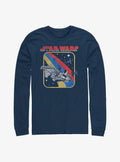 space adventure Retro Falcon Long Sleeve T-Shirt