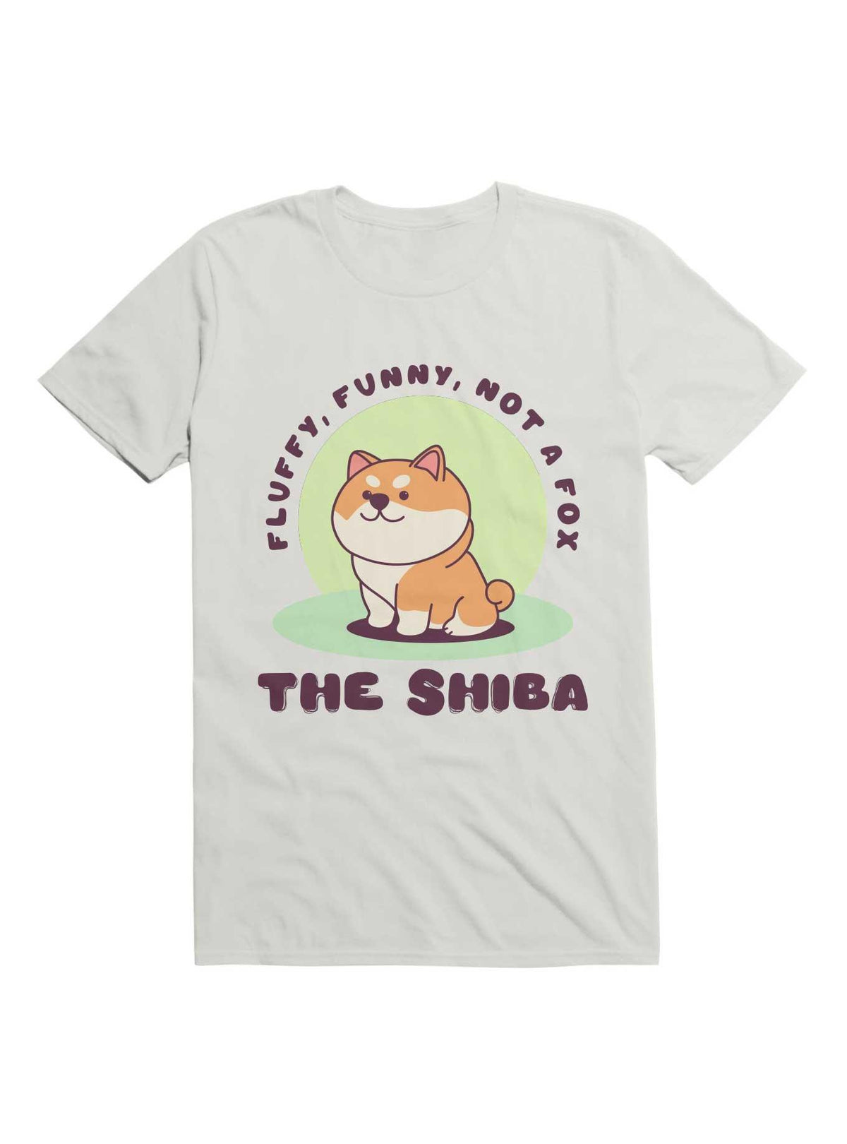 Kawaii The Shiba Fluffy Funny Not a Fox T-Shirt 2