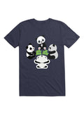 Kawaii Mahjong Panda Cute Funny T-Shirt 2