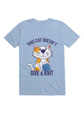 Kawaii This Cat Doesn't Give A Knit T-Shirt