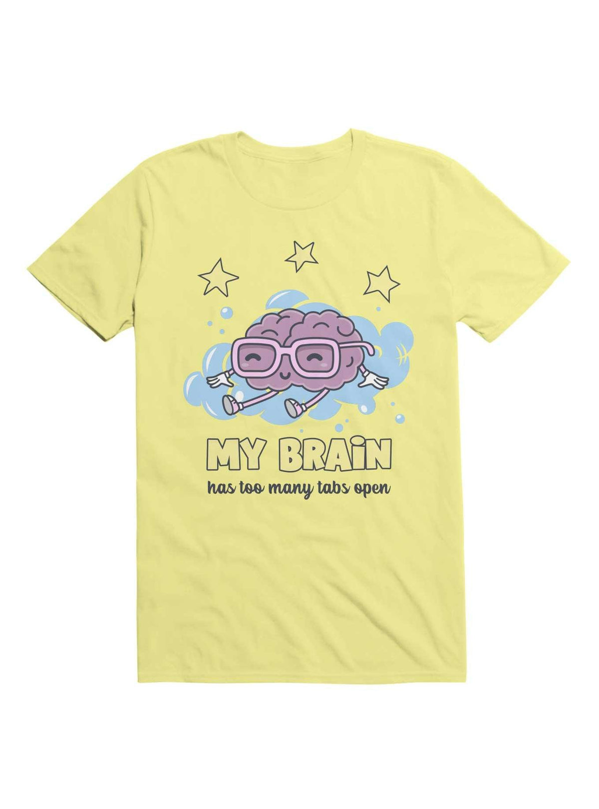 Kawaii My Brain Has Too Many Tabs Open T-Shirt