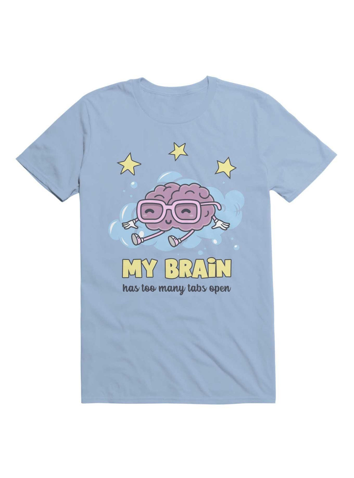 Kawaii My Brain Has Too Many Tabs Open T-Shirt 2