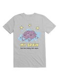 Kawaii My Brain Has Too Many Tabs Open T-Shirt 3