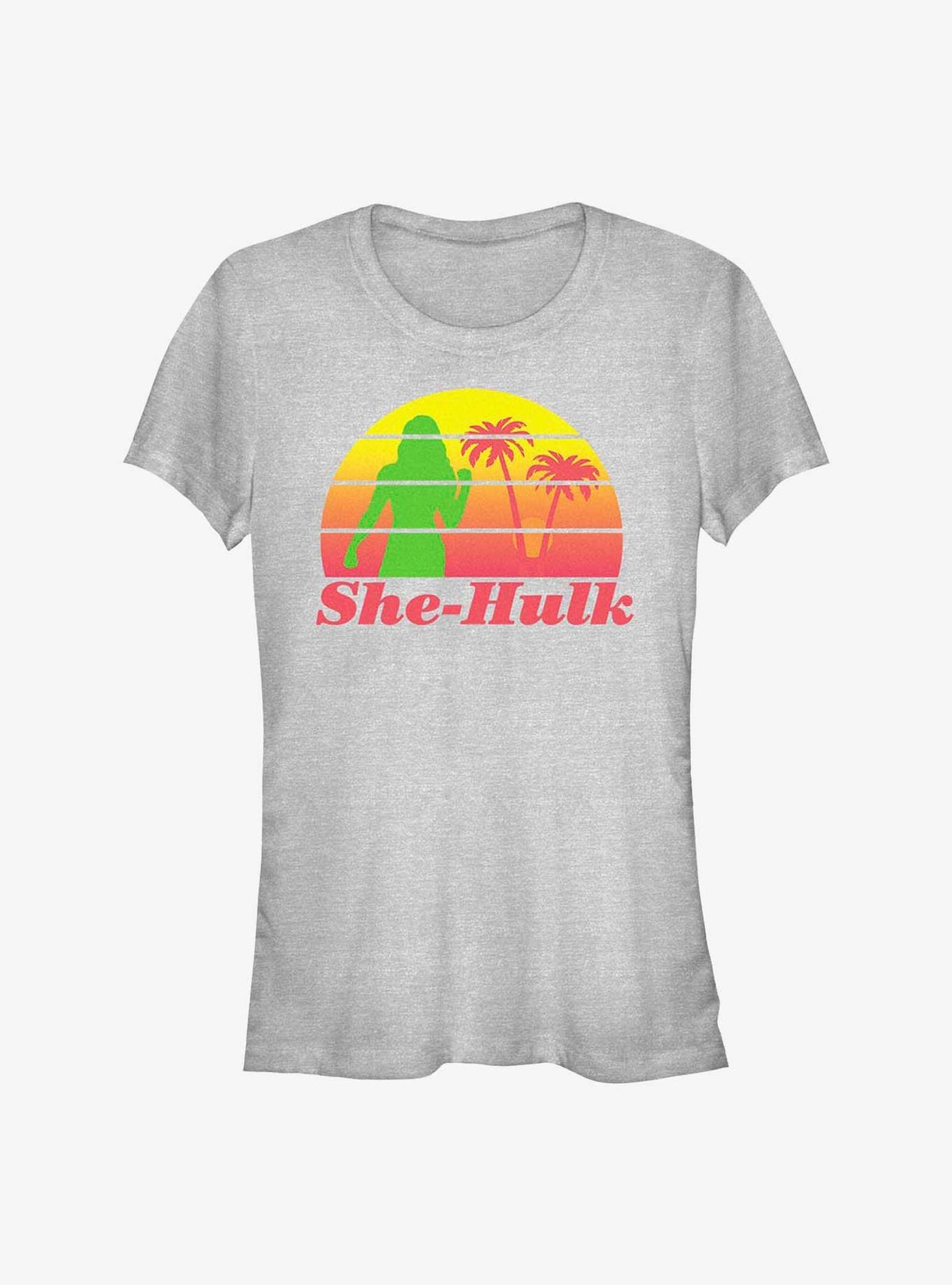 She-Hulk Attorney At Law Retro Sunset Girls T-Shirt