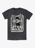 space adventure TIE Fighter Box Mineral Wash T-Shirt