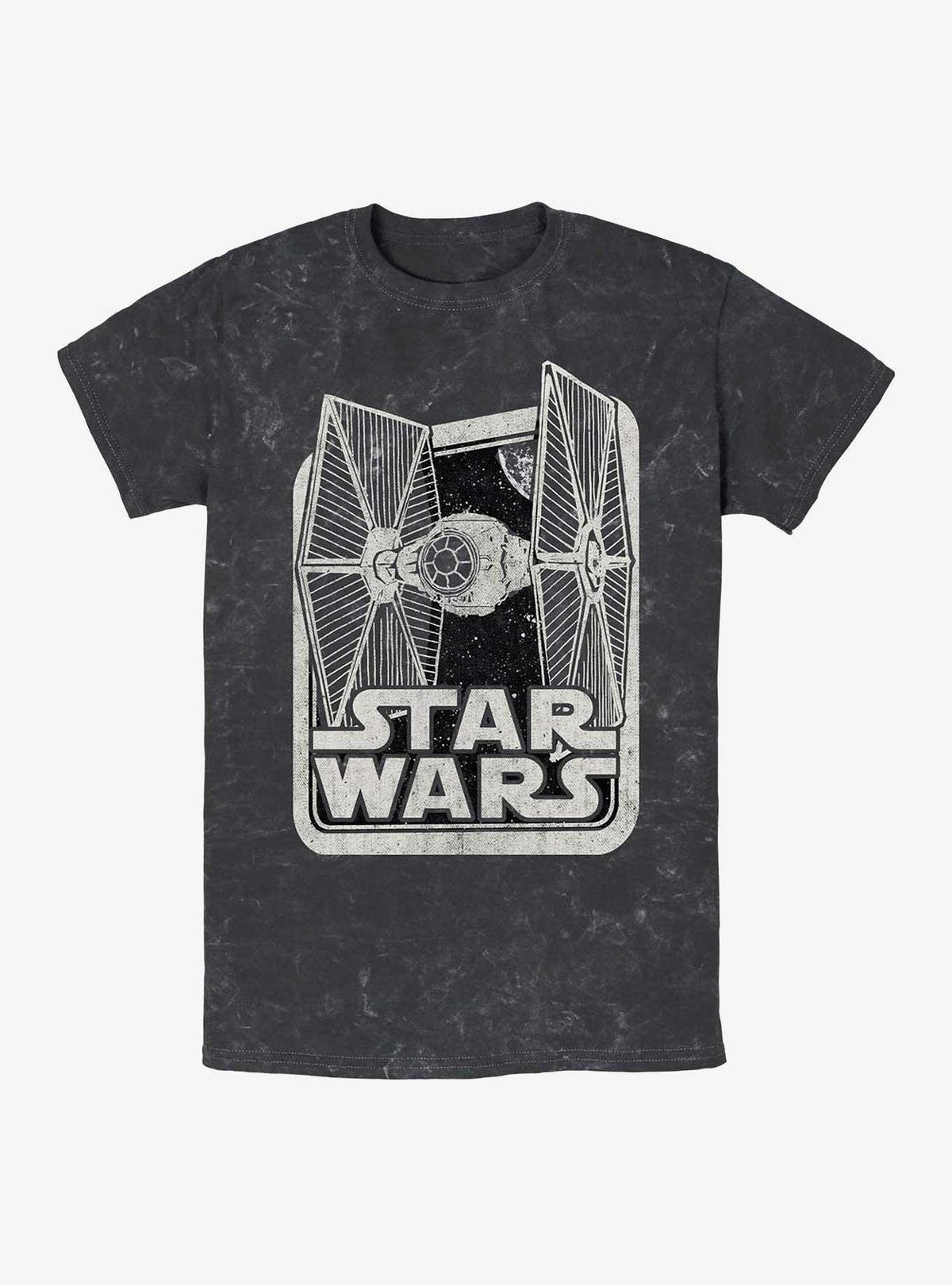 space adventure TIE Fighter Box Mineral Wash T-Shirt