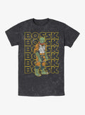 space adventure Retro Bossk Mineral Wash T-Shirt