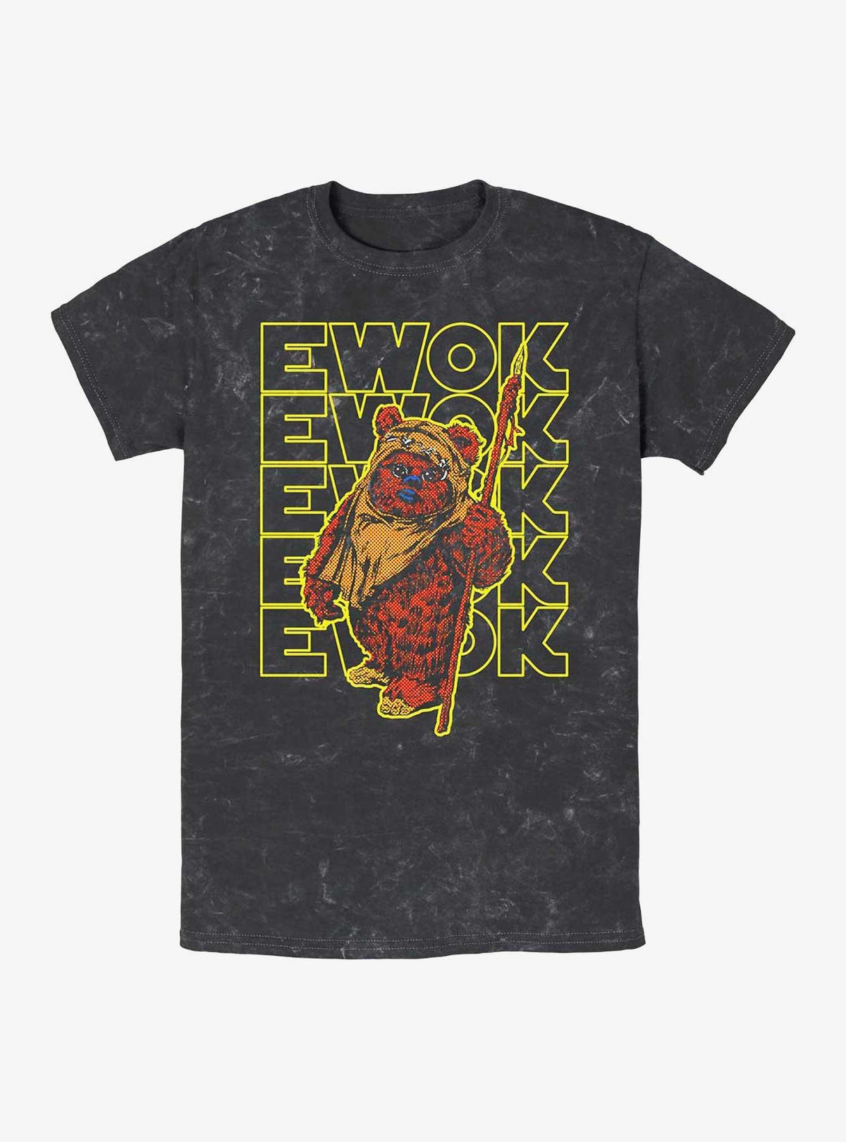 space adventure Retro Ewok Mineral Wash T-Shirt