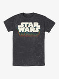 space adventure Retro Gradient Logo Mineral Wash T-Shirt