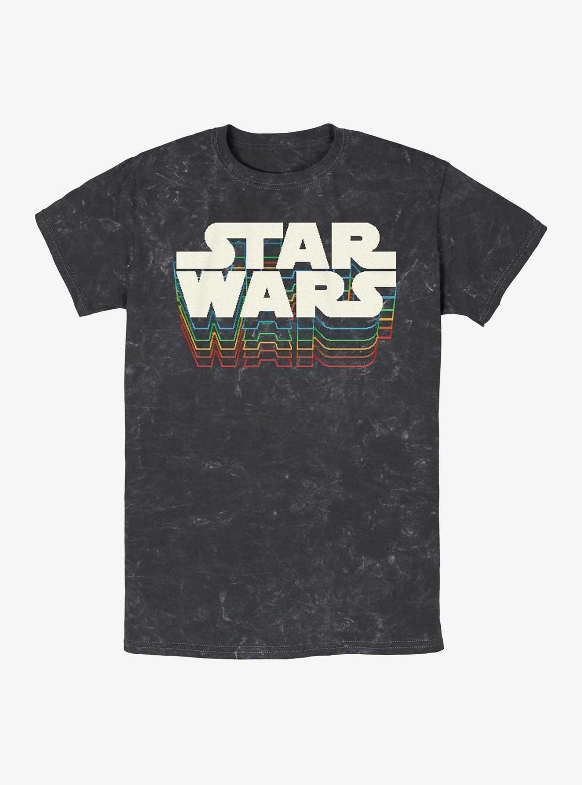space adventure Retro Gradient Logo Mineral Wash T-Shirt