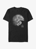 spooky holiday Jack Skellington Night Moon T-Shirt