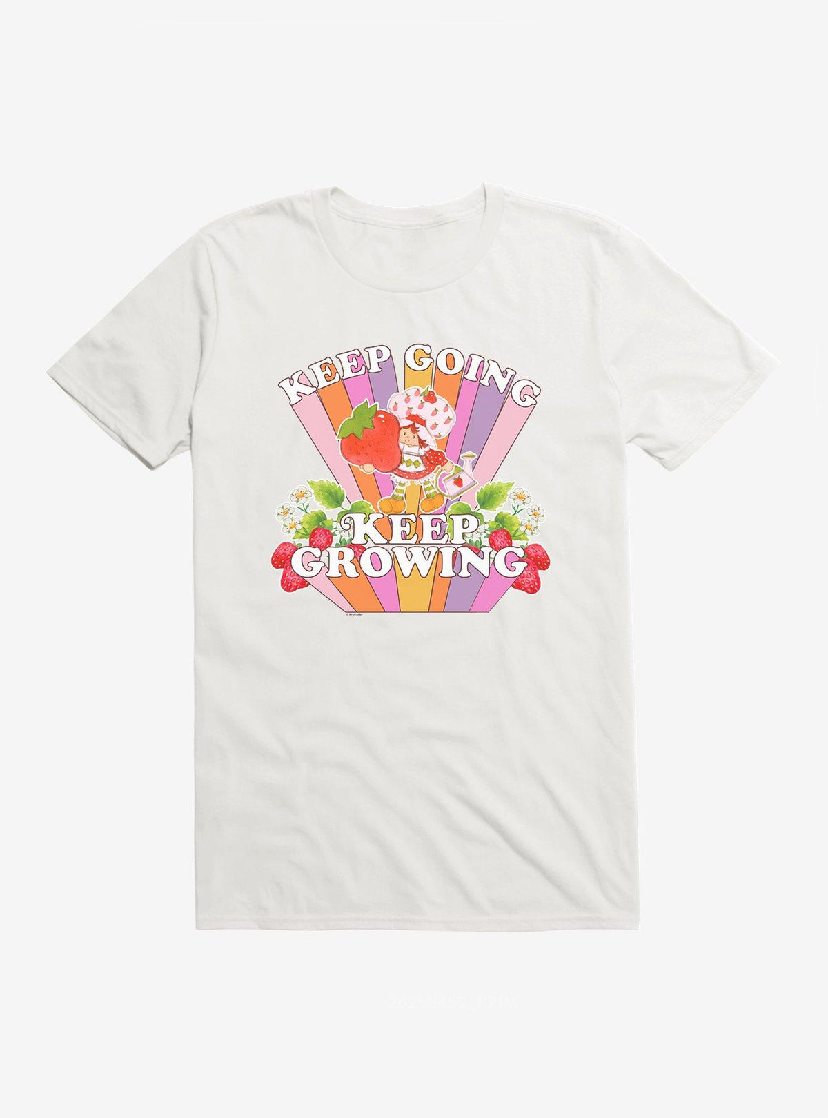 Strawberry Shortcake Keep Going Keep Growing Retro T-Shirt