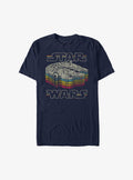 space adventure Retro Millennium Falcon T-Shirt