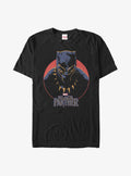 Black Panther Retro Portrait T-Shirt