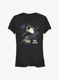 Wall-E Retro Space Fun-tier Girls T-Shirt